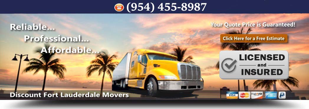 Fort Lauderdale Movers Discount Florida Moving Company