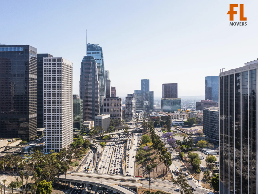 Fort Lauderdale Moving Hollywood City Downtown Skylines Traffic