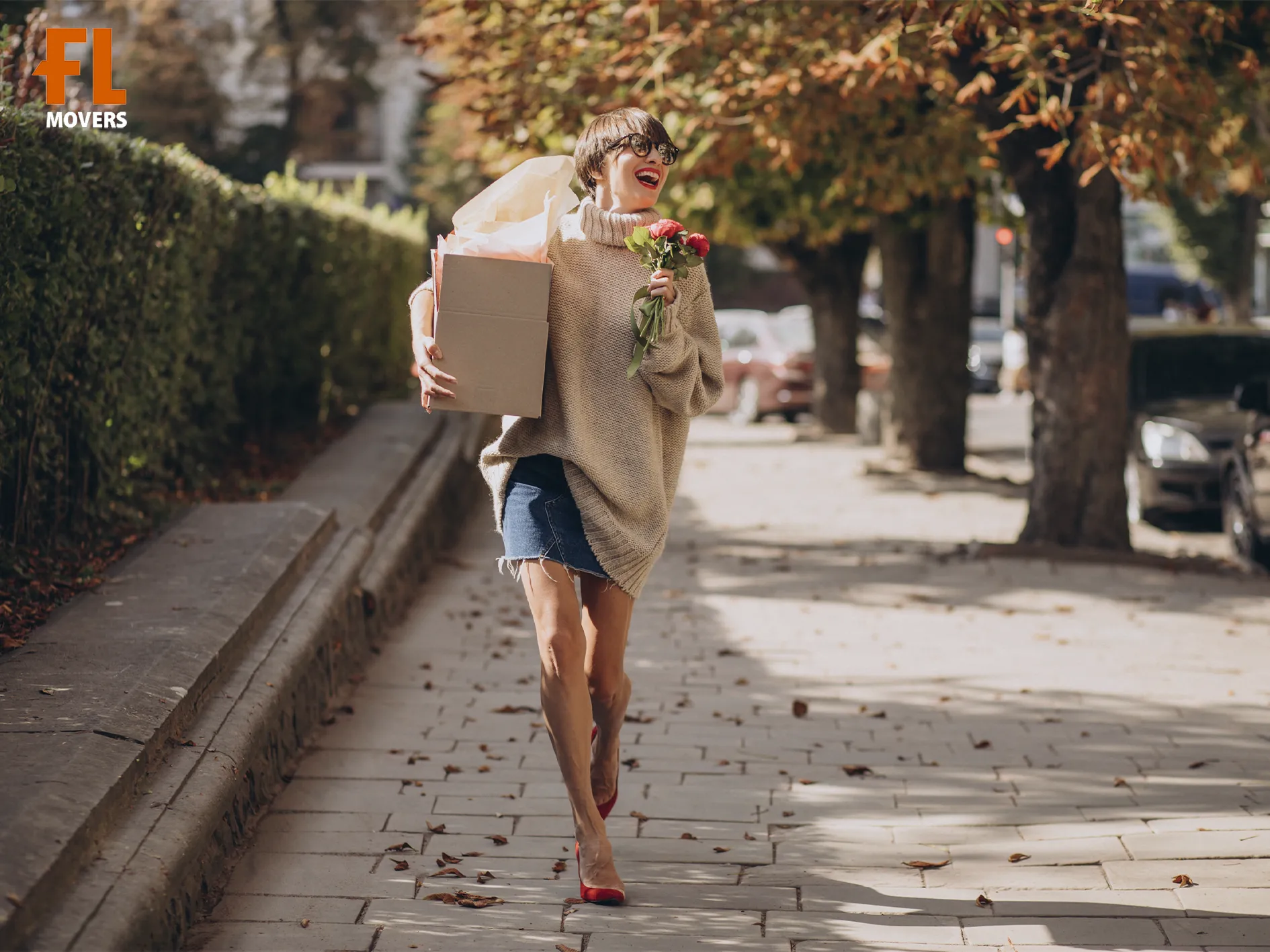 Spring Movers Happy Customer Have Fun After Stress-Free Moving