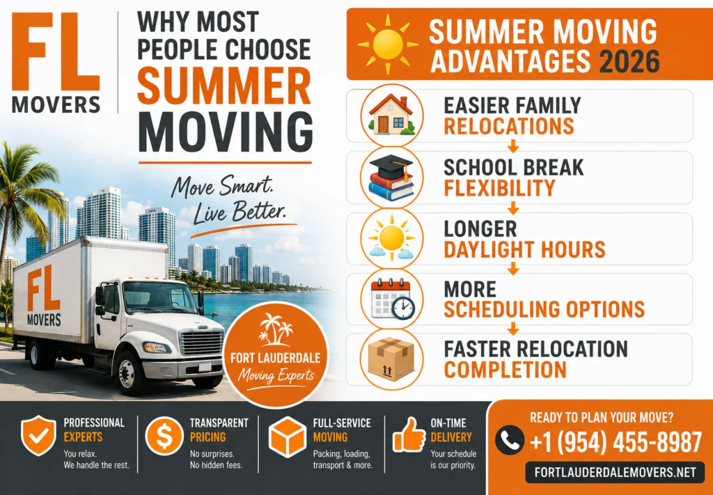 Infographic Why Most People Choose Summer Moving