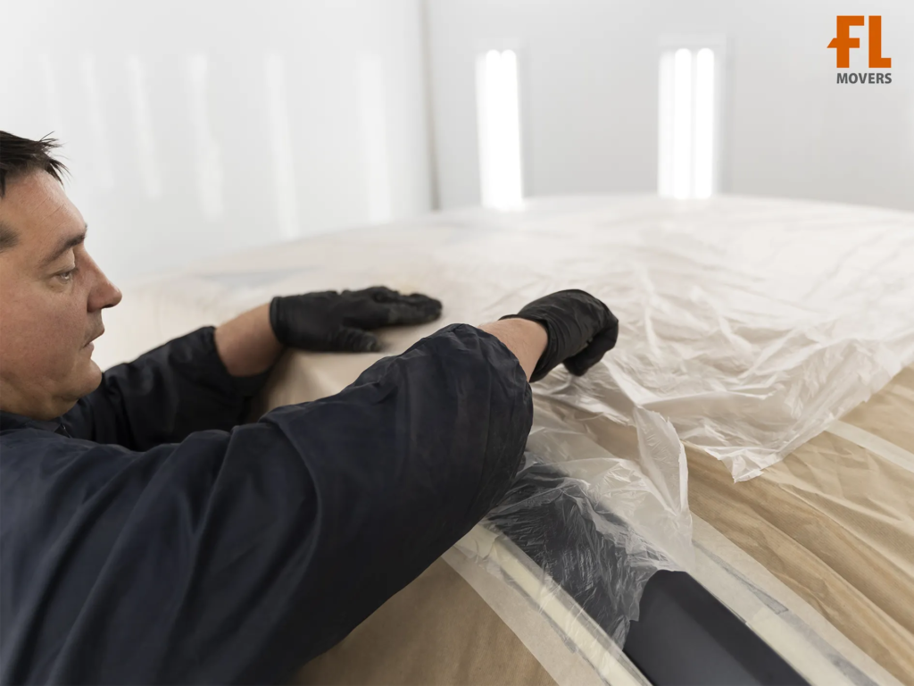 Summer Packing Tips Team Member Prepare and Packing Customer Furniture for Loading and Moving