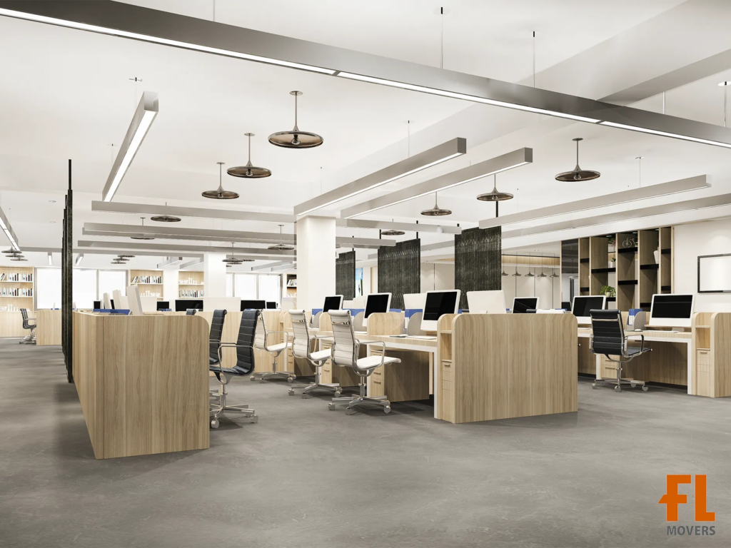 Summer Commercial Relocation Customer Office