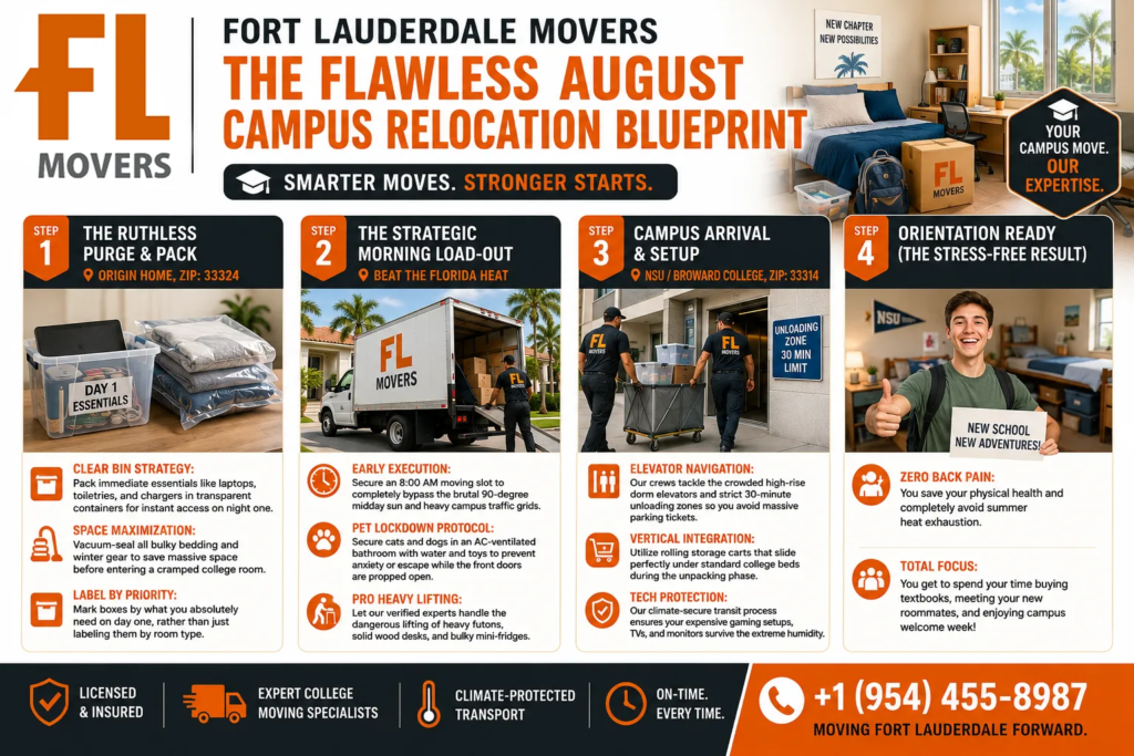 Infographic: The Flawless August Campus Relocation Blueprint Infographic The Flawless August Campus Relocation Blueprint