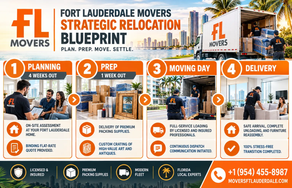 Infographic Strategic Relocation Blueprint for Lond-Distance Prep